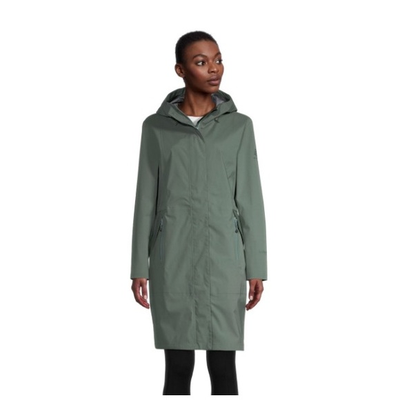 NEW!!! XL Ladies Woods Somervell Rain Jacket - Picture 2 of 14